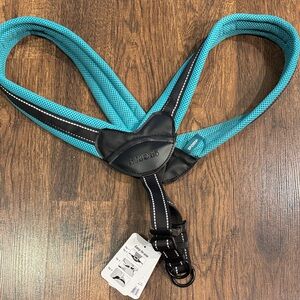 Sporn Easy Fit Dog Harness Turquoise and Black XL New